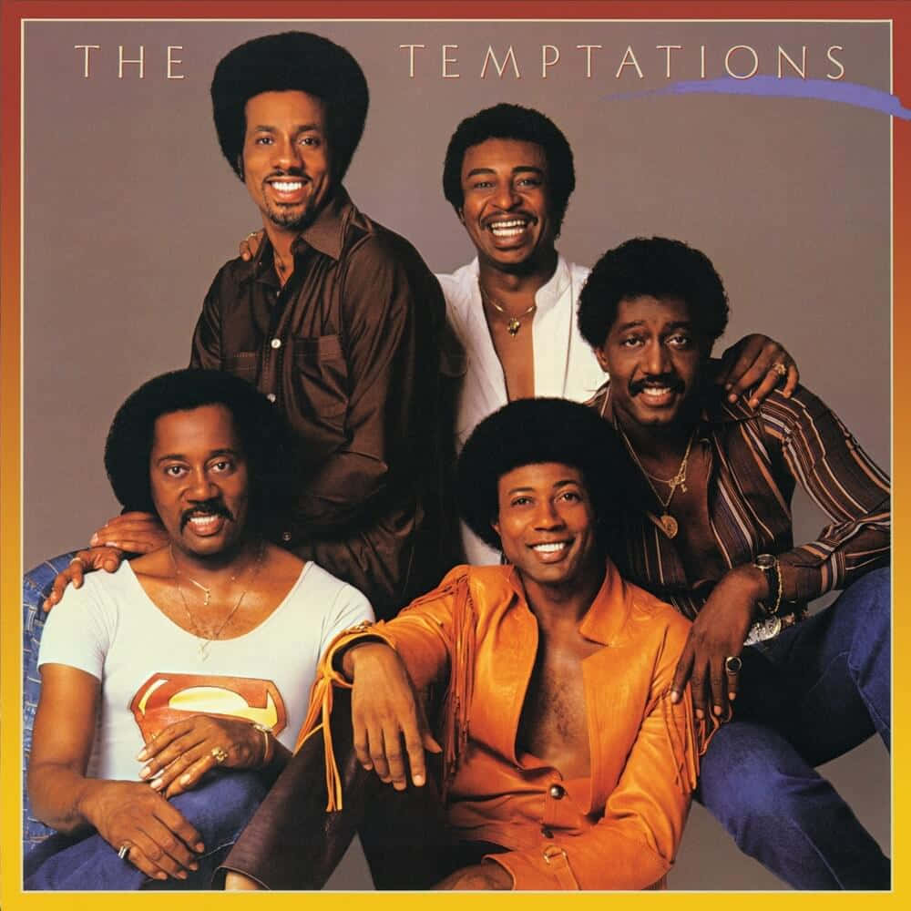 Temptations Vintage Group Portrait Wallpaper