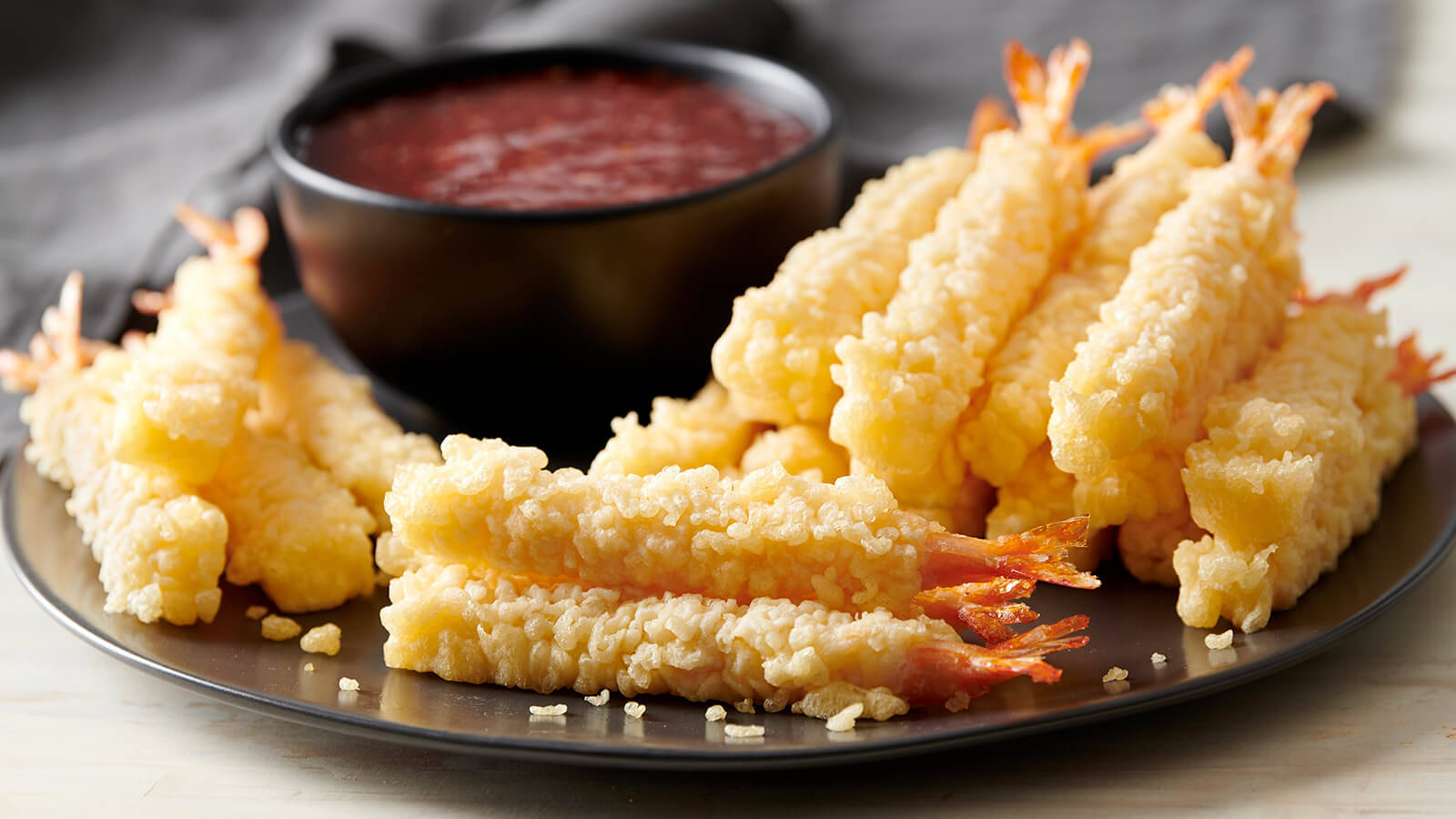 Tempura And Ketchup Wallpaper