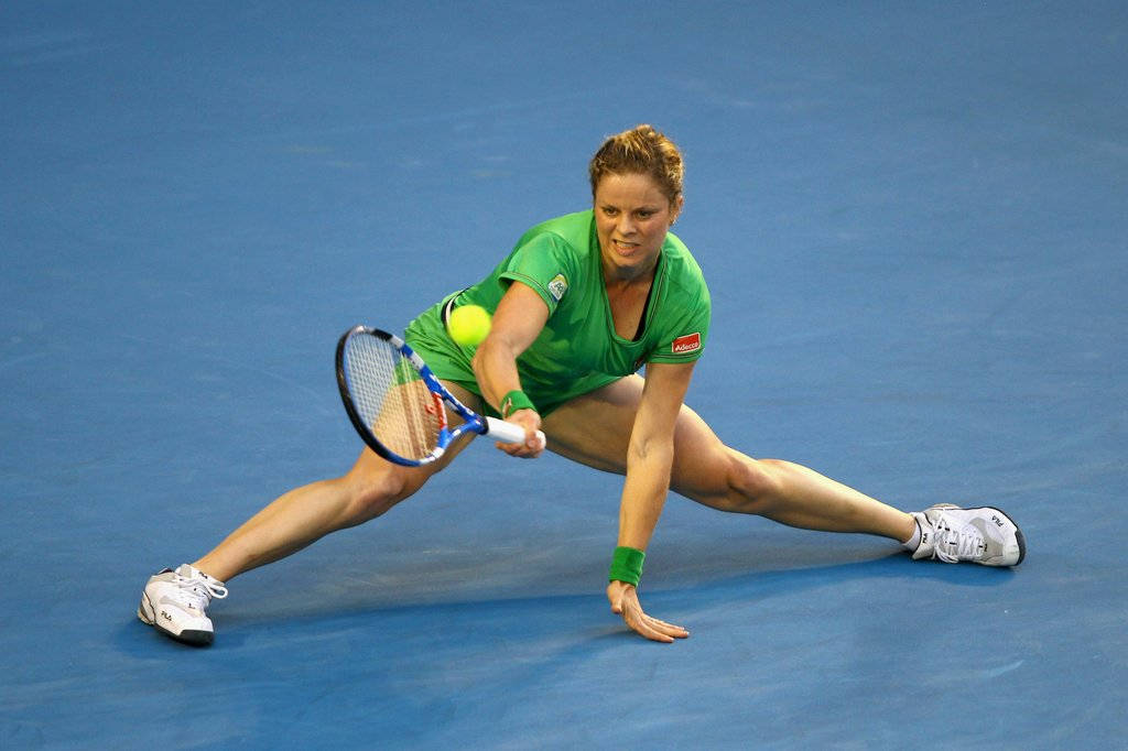 Tennis Female Star Kim Clijsters Wallpaper