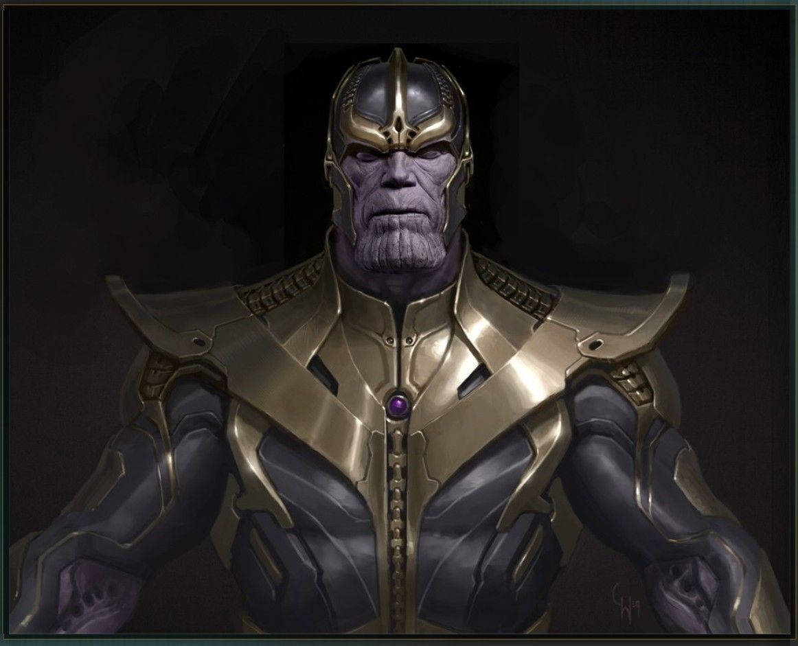 Thanos Battle Suit Armor Wallpaper