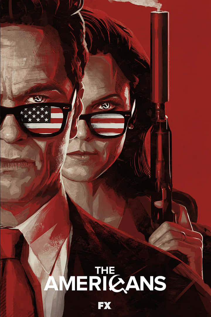 The Americans T V Series Poster Wallpaper