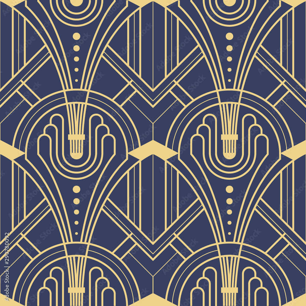 The Art-deco Inspired Iphone Wallpaper