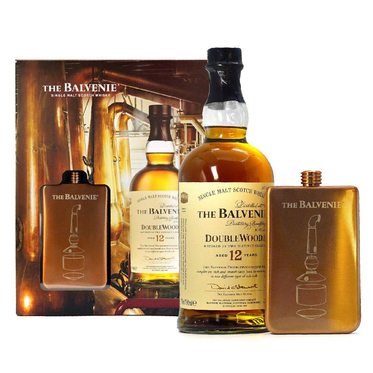 The Balvenie Double Wood Gift Set Wallpaper