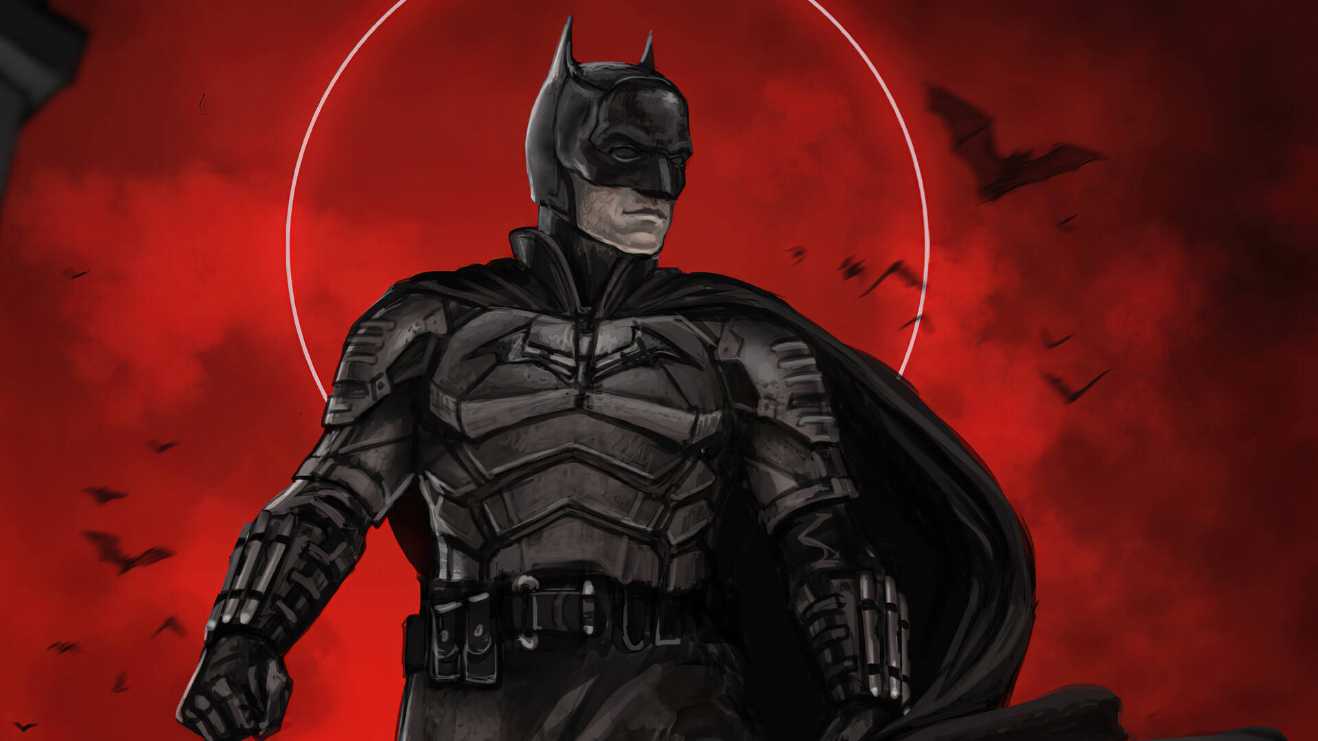 Hintergrundbild der Batman Animationsserie