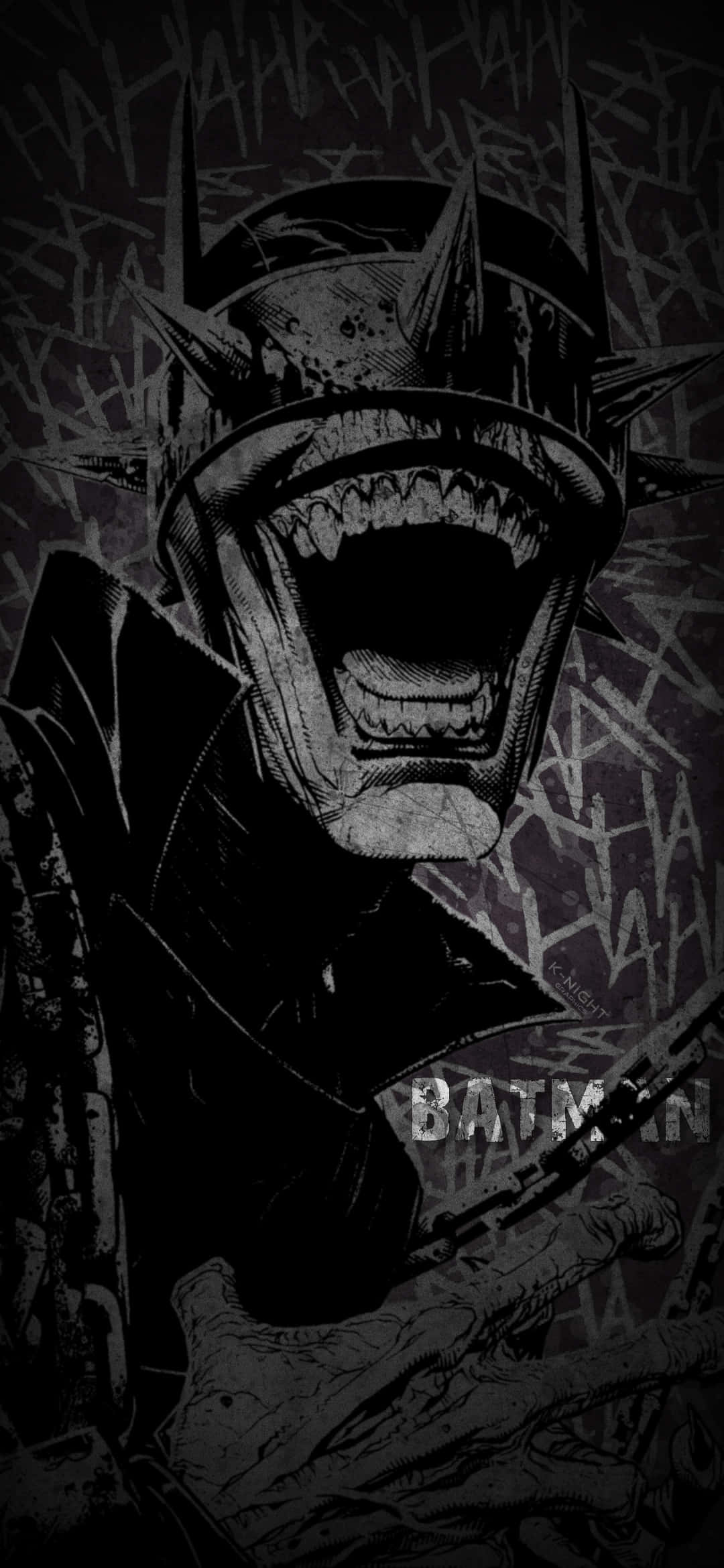 The Batman Who Laughs Is Here, And Only A Hero That Is Both Brave And Strong Can Stop Him Wallpaper