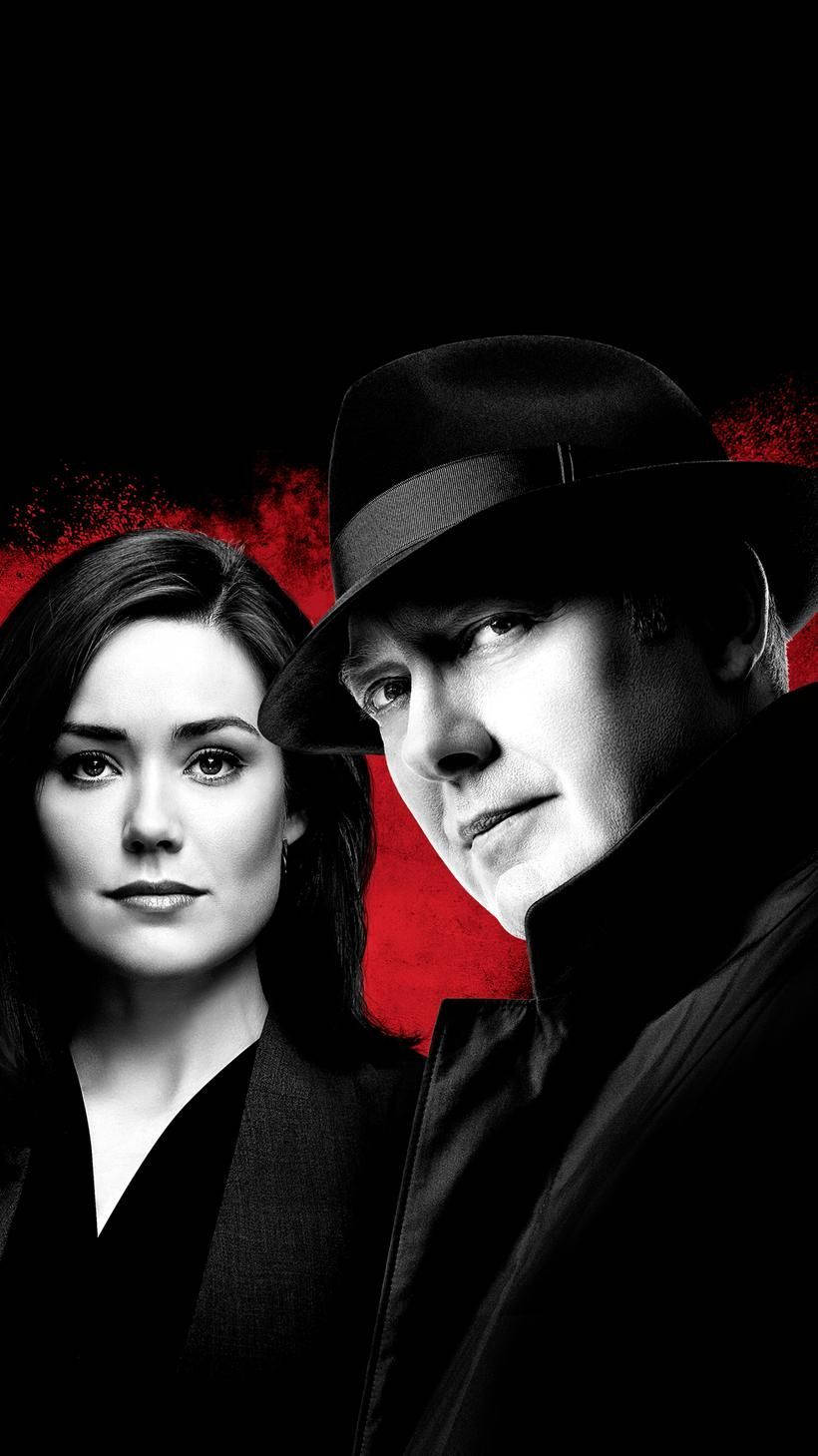 The Blacklist In Black And Red Wallpaper