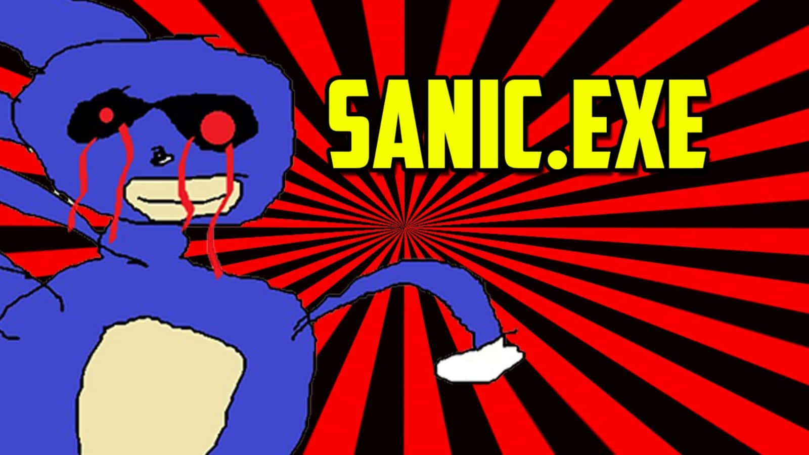 The Blue Blur, Iconic Video Game Character, Sanic Wallpaper