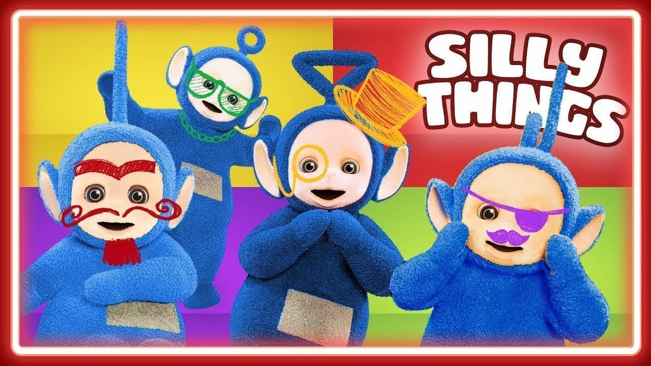 The Blue Version Of Teletubbies Wallpaper