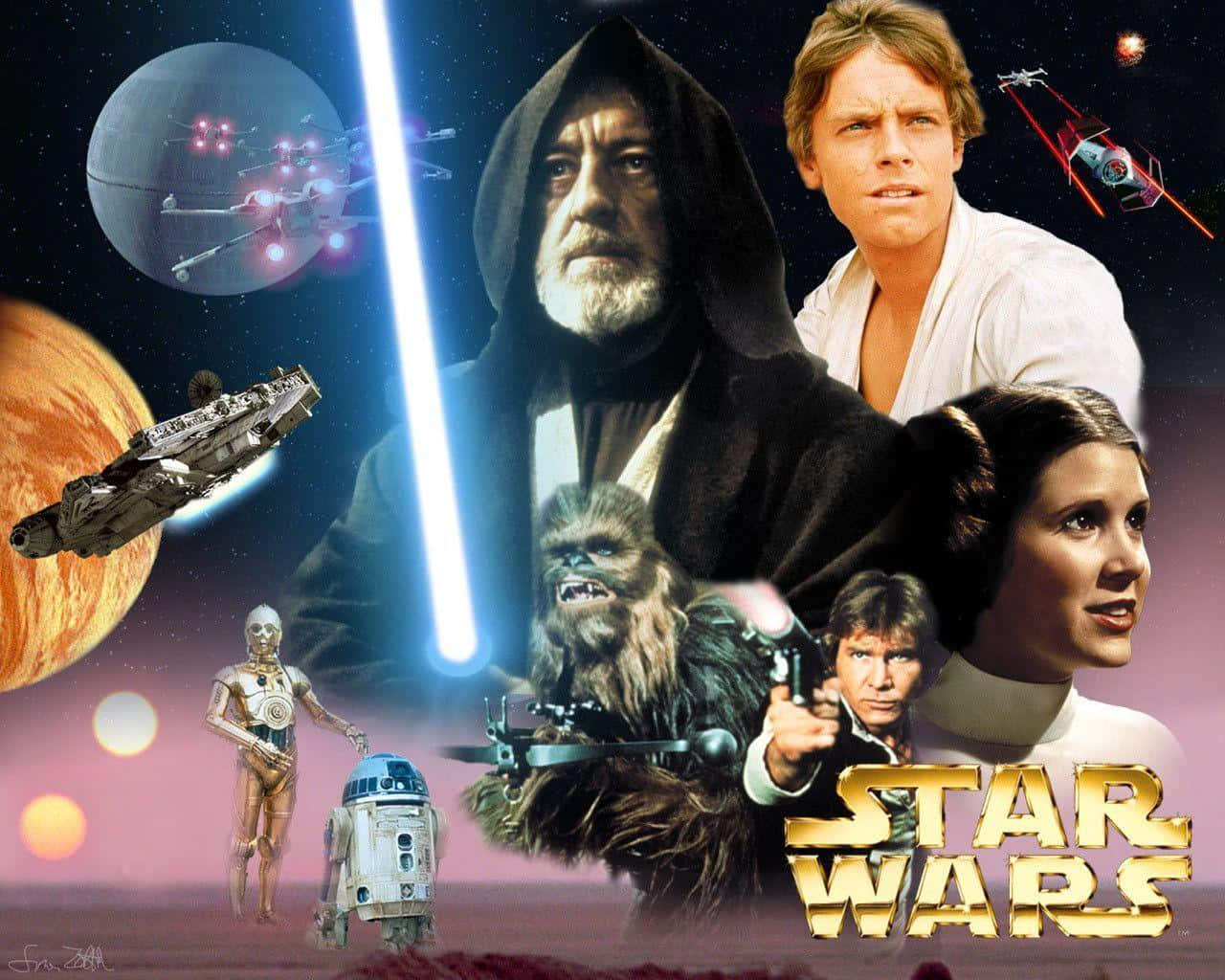 The Brave Cast Of Star Wars Wallpaper