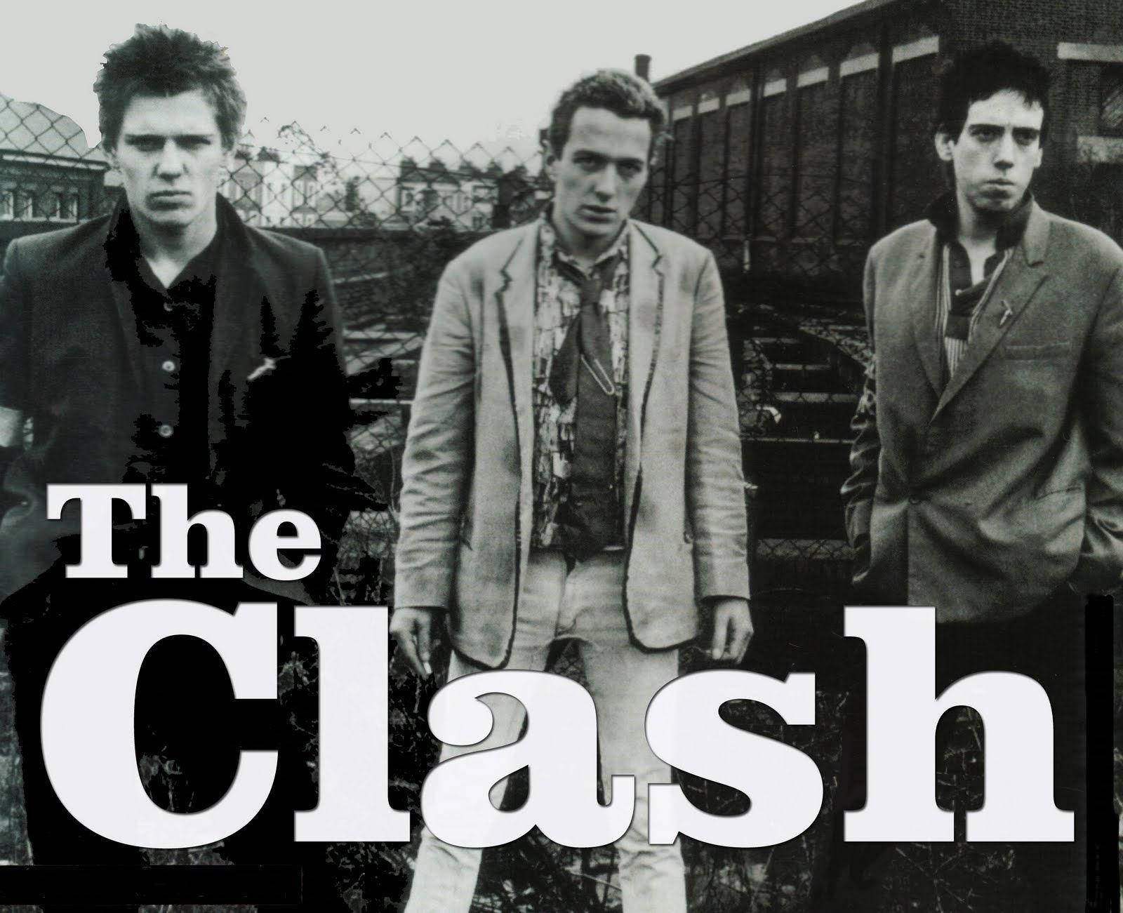 The Clash Band Debut Poster 1976 Wallpaper