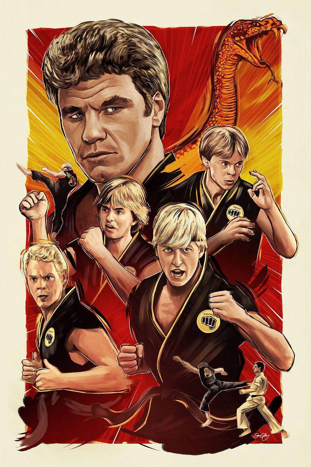 The Cobra Kai Phone Will Take You To Unexpected Places Wallpaper