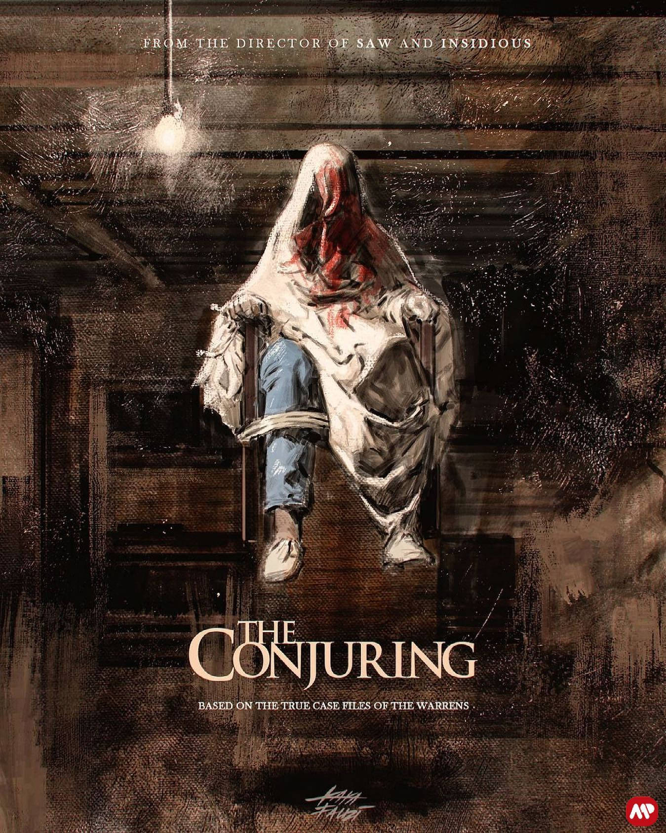 The Conjuring Possessed Floating Art Poster Wallpaper