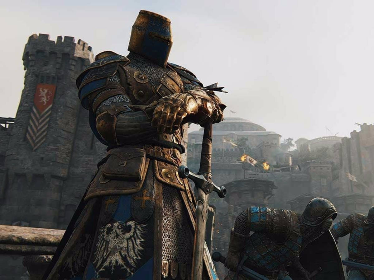 The Conqueror Of For Honor - Lead With Strength Wallpaper