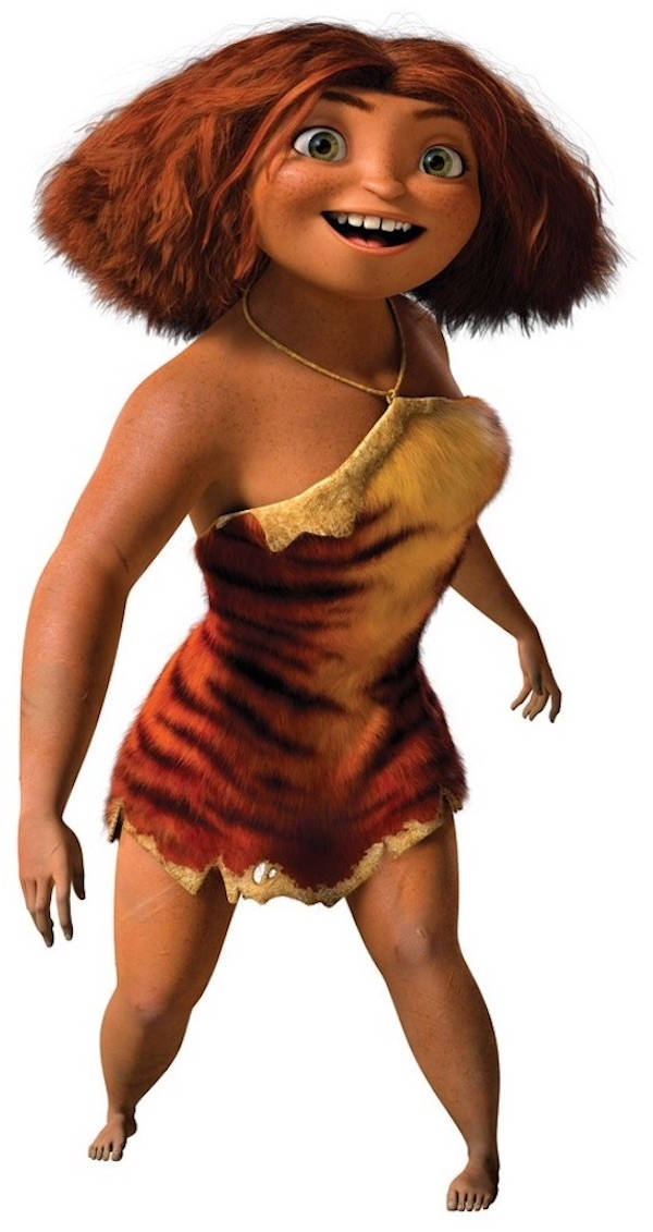 The Croods Eep Full Body Wallpaper