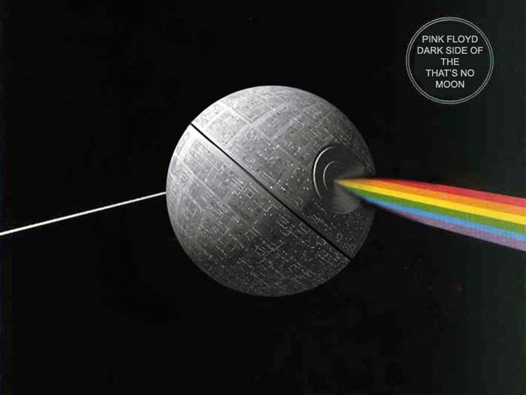 The Defining Moment Of Rock History: Pink Floyd's Album Cover - Dark Side Of The Moon Wallpaper