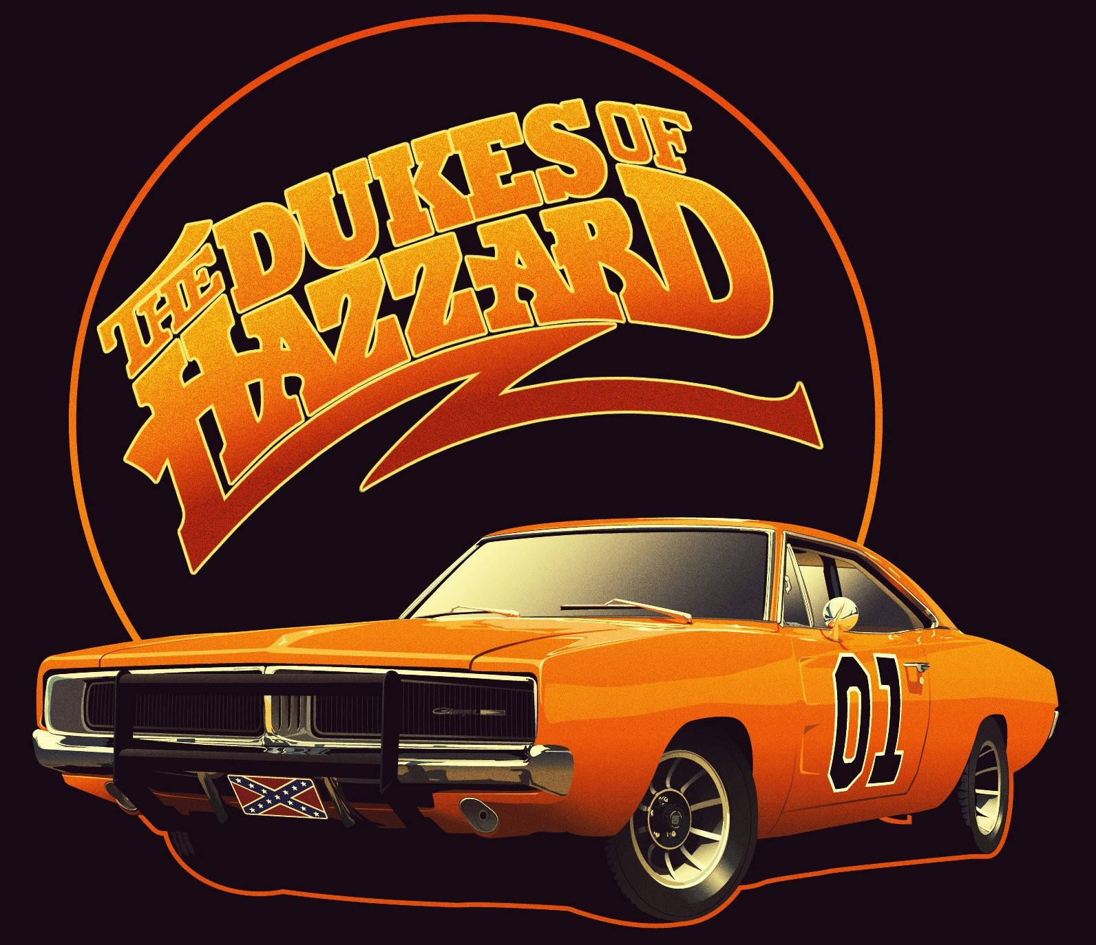 The Dukes Of Hazard - T-shirt Wallpaper