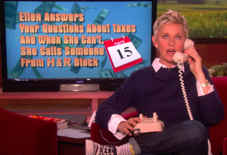 The Ellen Show Prank Calls Wallpaper