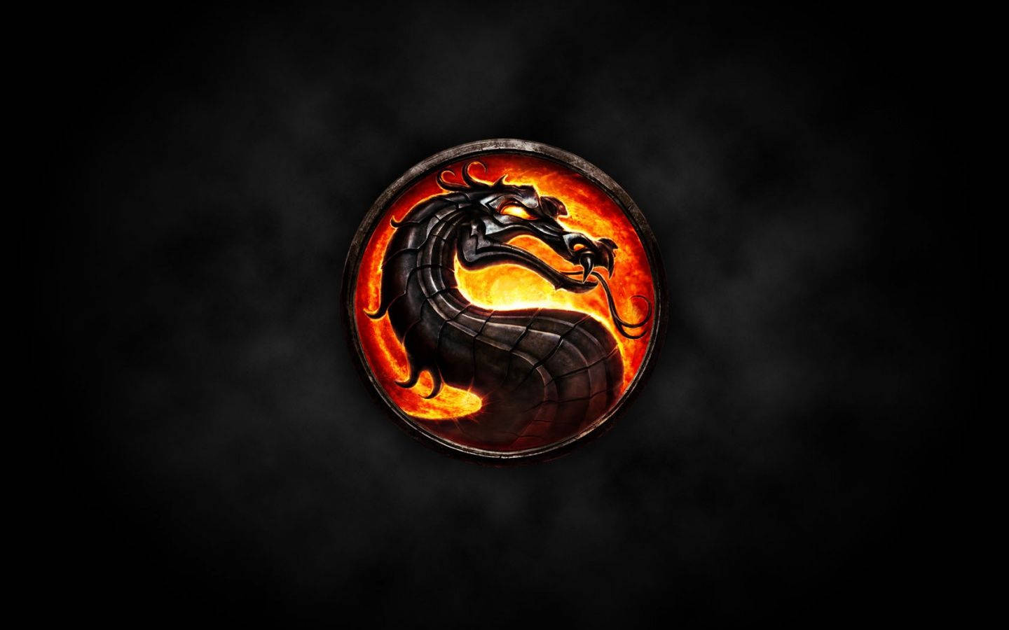 The Emblem Of Mortal Kombat Wallpaper