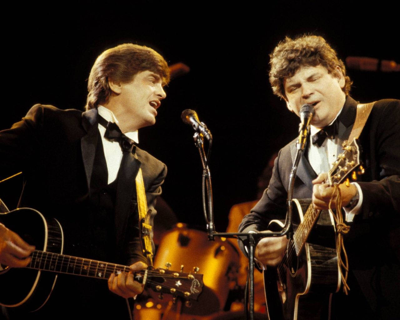 The Everly Brothers Reunite At The Royal Albert Hall, 1983 Wallpaper