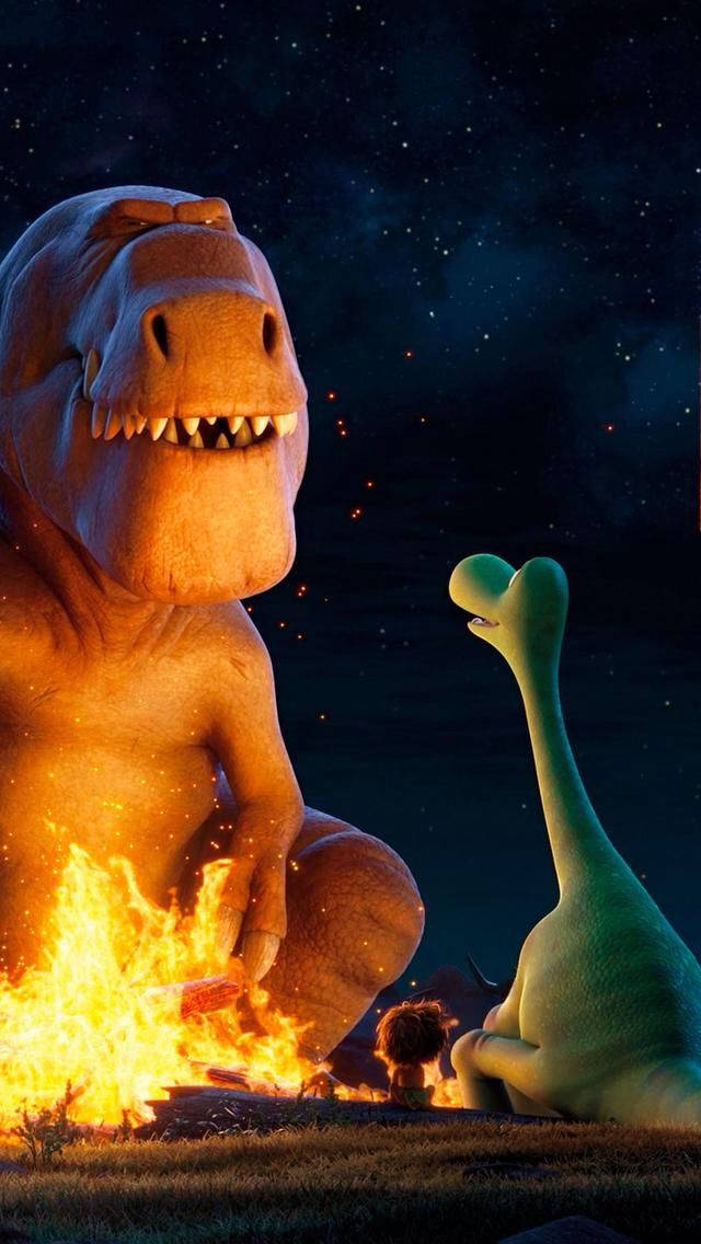 The Good Dinosaur Campfire Wallpaper