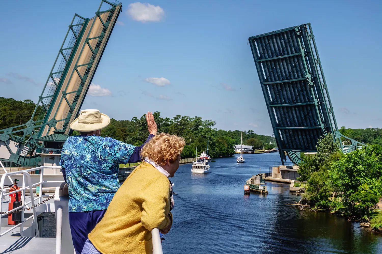 The Great Bridge In Chesapeake Wallpaper
