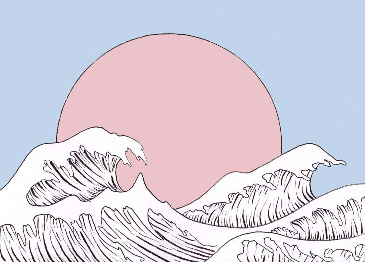 The Great Wave Off Kanagawa Wallpaper