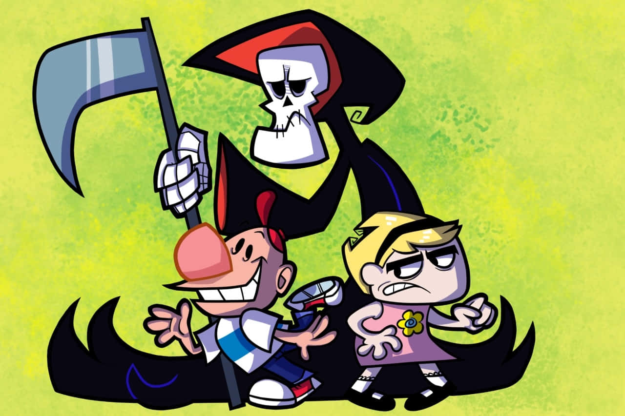 The Grim Adventures Of Billy And Mandy - Friends Unite Wallpaper