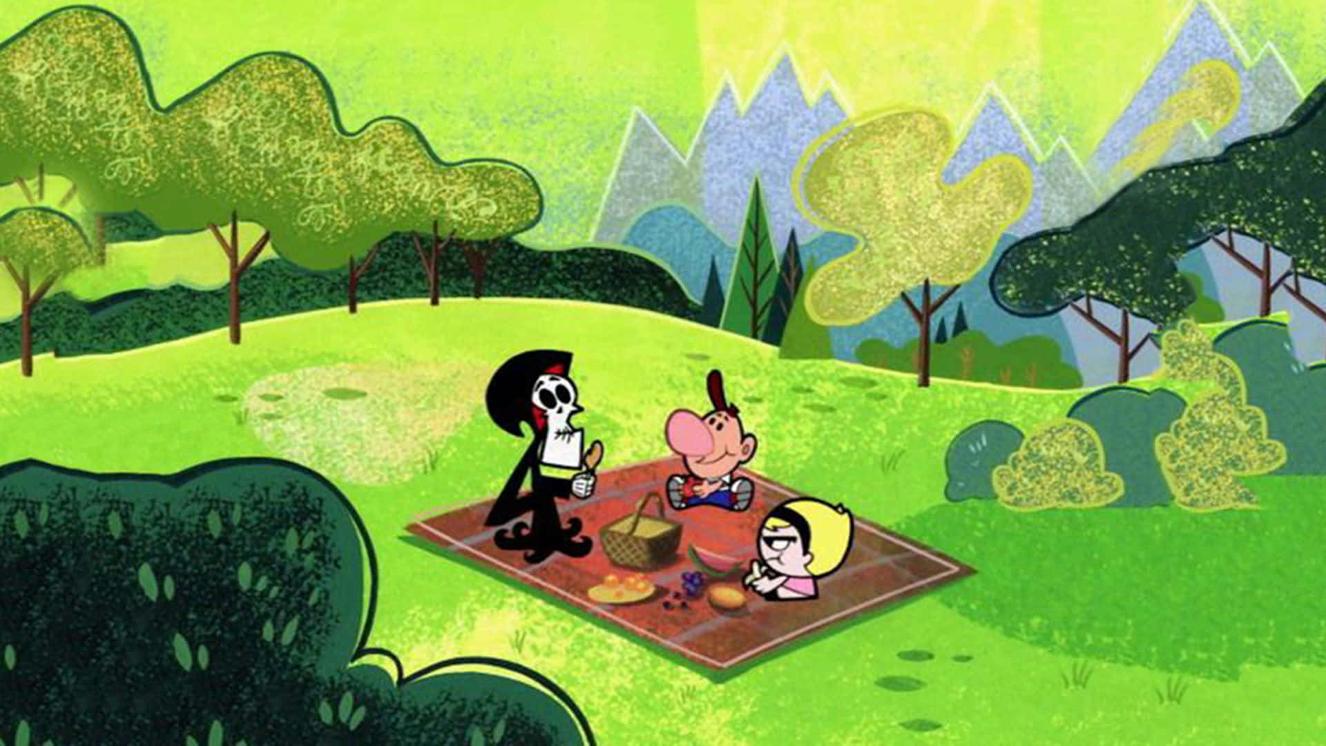 Download free The Grim Adventures Of Billy And Mandy - Main Characters Wallpaper  Wallpaper - MrWallpaper.com