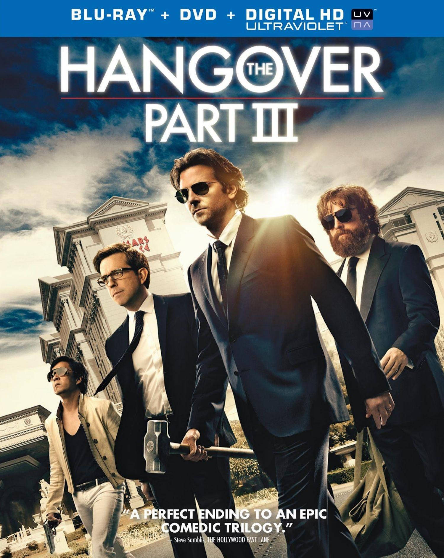 The Hangover Part Iii Dvd Blu Ray Cover Wallpaper