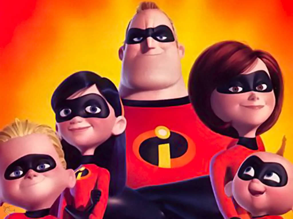 The Incredibles Parr Family Wallpaper
