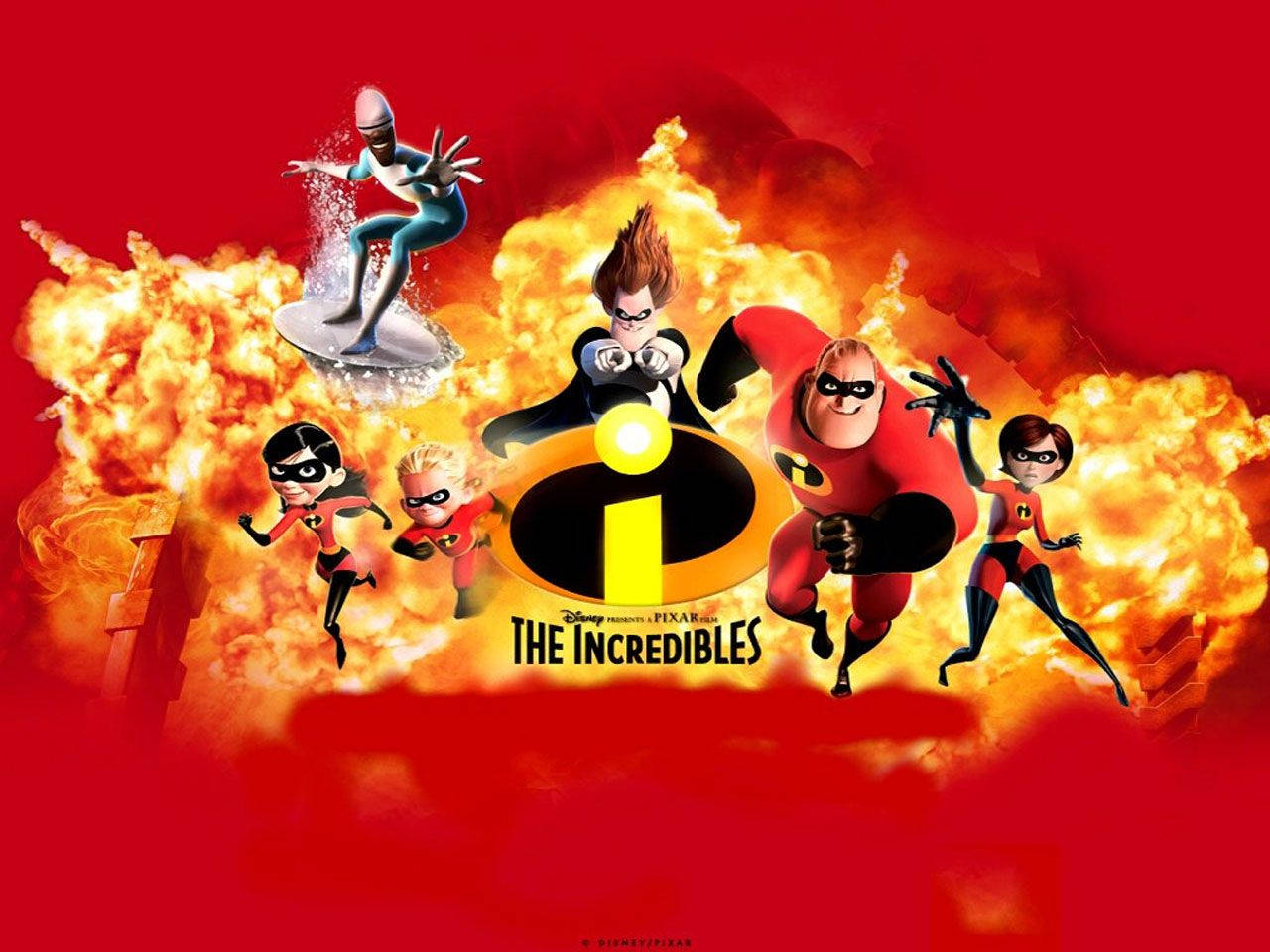 The Incredibles, Villains And Frozone Wallpaper