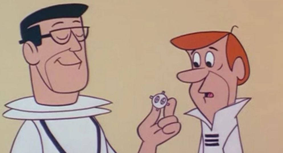 The Jetsons George With The Doctor Wallpaper