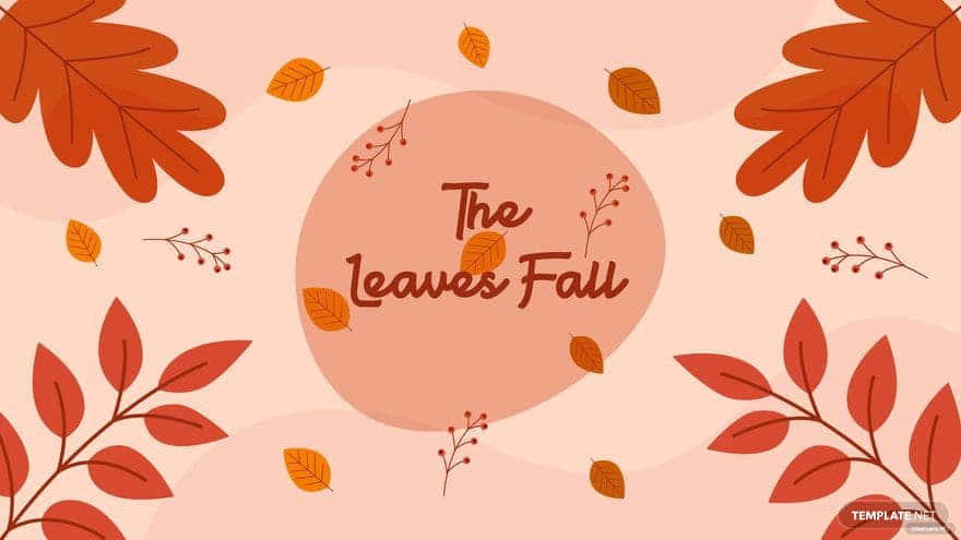 The Leaves Fall Thanksgiving Wallpaper