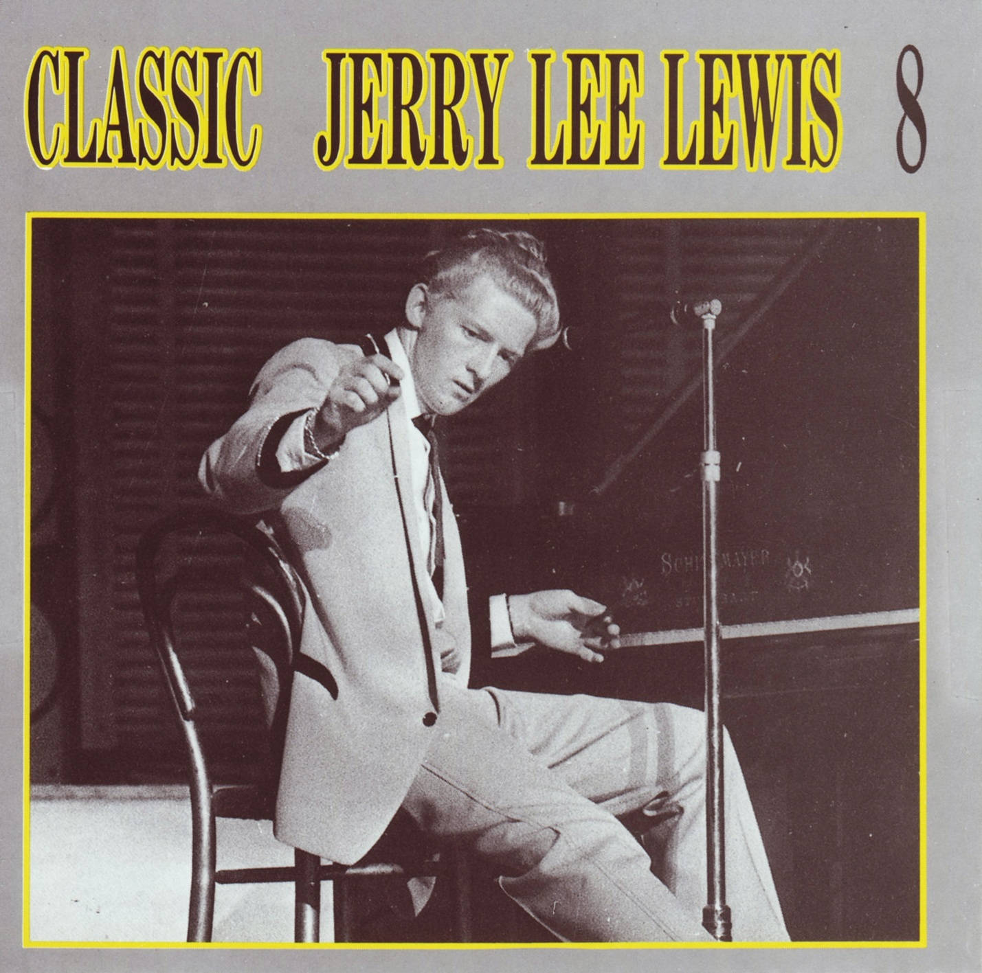 The Legendary Jerry Lee Lewis In His Prime Wallpaper
