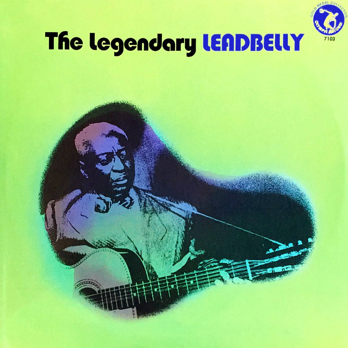 The Legendary Leadbelly Album Cover Wallpaper