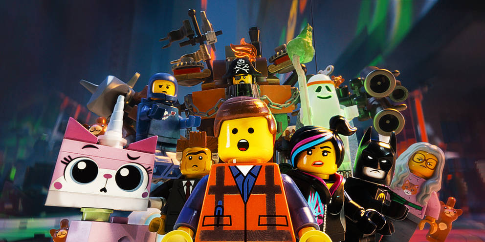 The Lego Movie 2 With Heroes Wallpaper