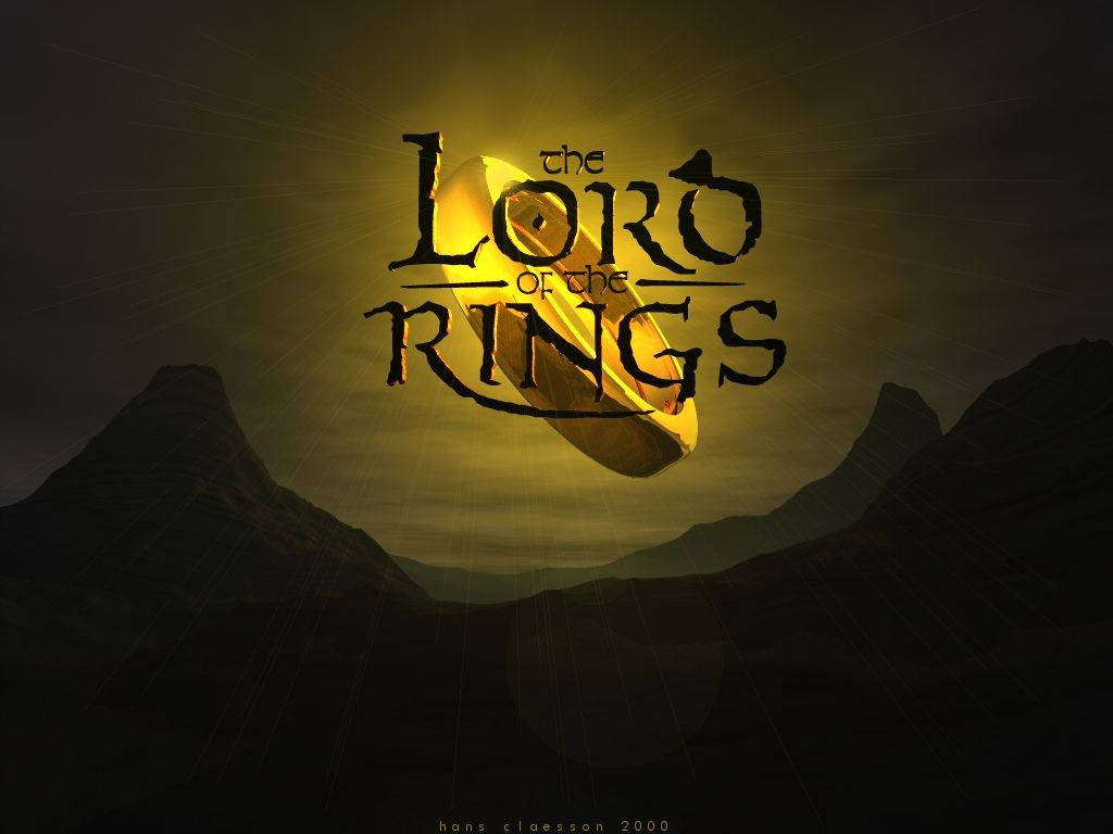 The Lord Of The Rings Lotr Golden Wallpaper