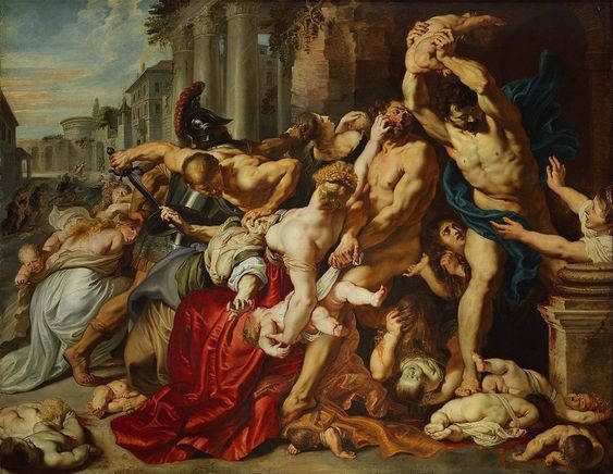 The Massacre Of The Innocents Famous Painting Wallpaper
