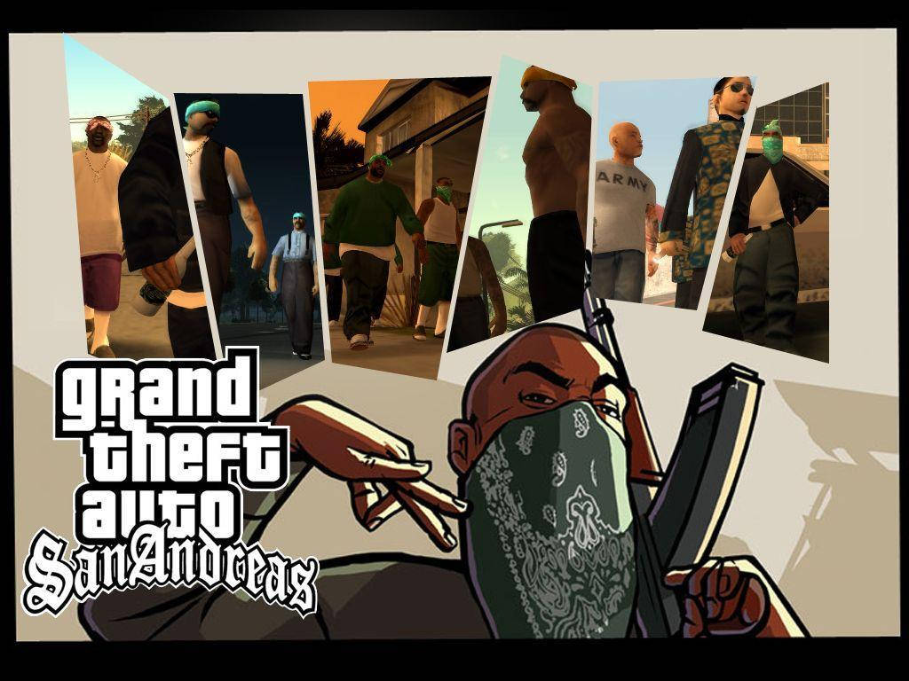 The Men From The Gta San Andreas Wallpaper
