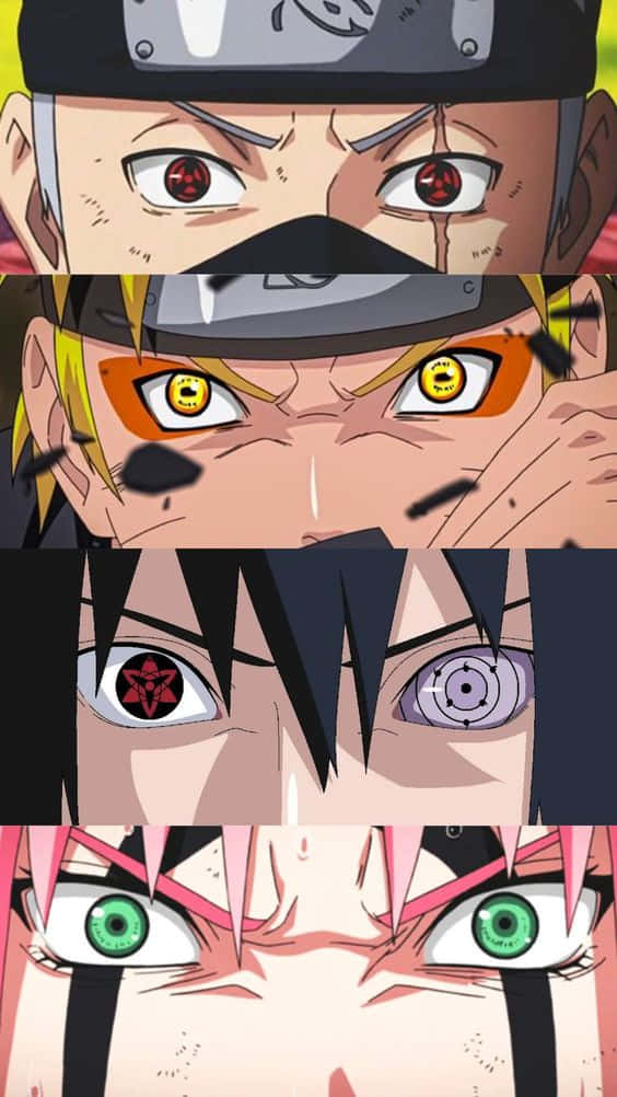 The Menacing Gaze Of Naruto Wallpaper