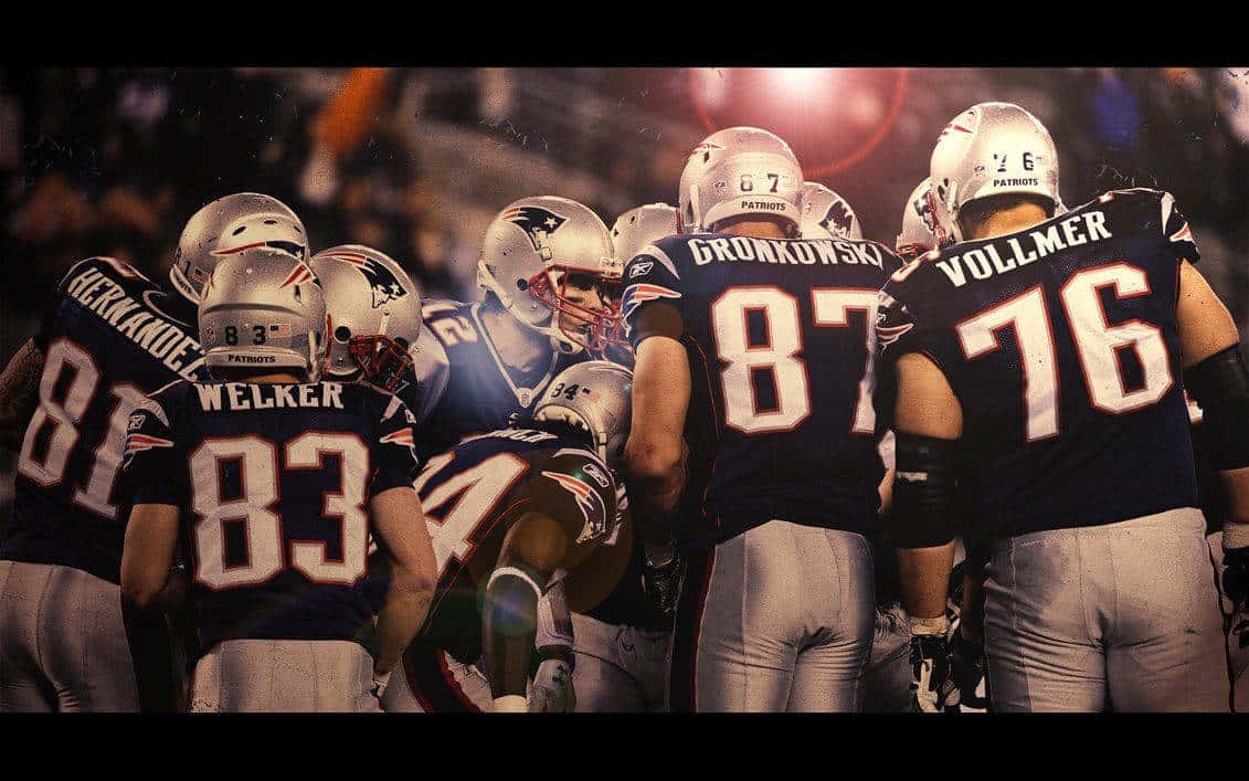 The New England Patriots Are Ready To Take The Field Wallpaper