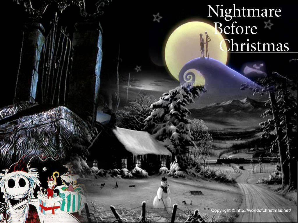 The Nightmare Before Christmas Fan Art Wallpaper