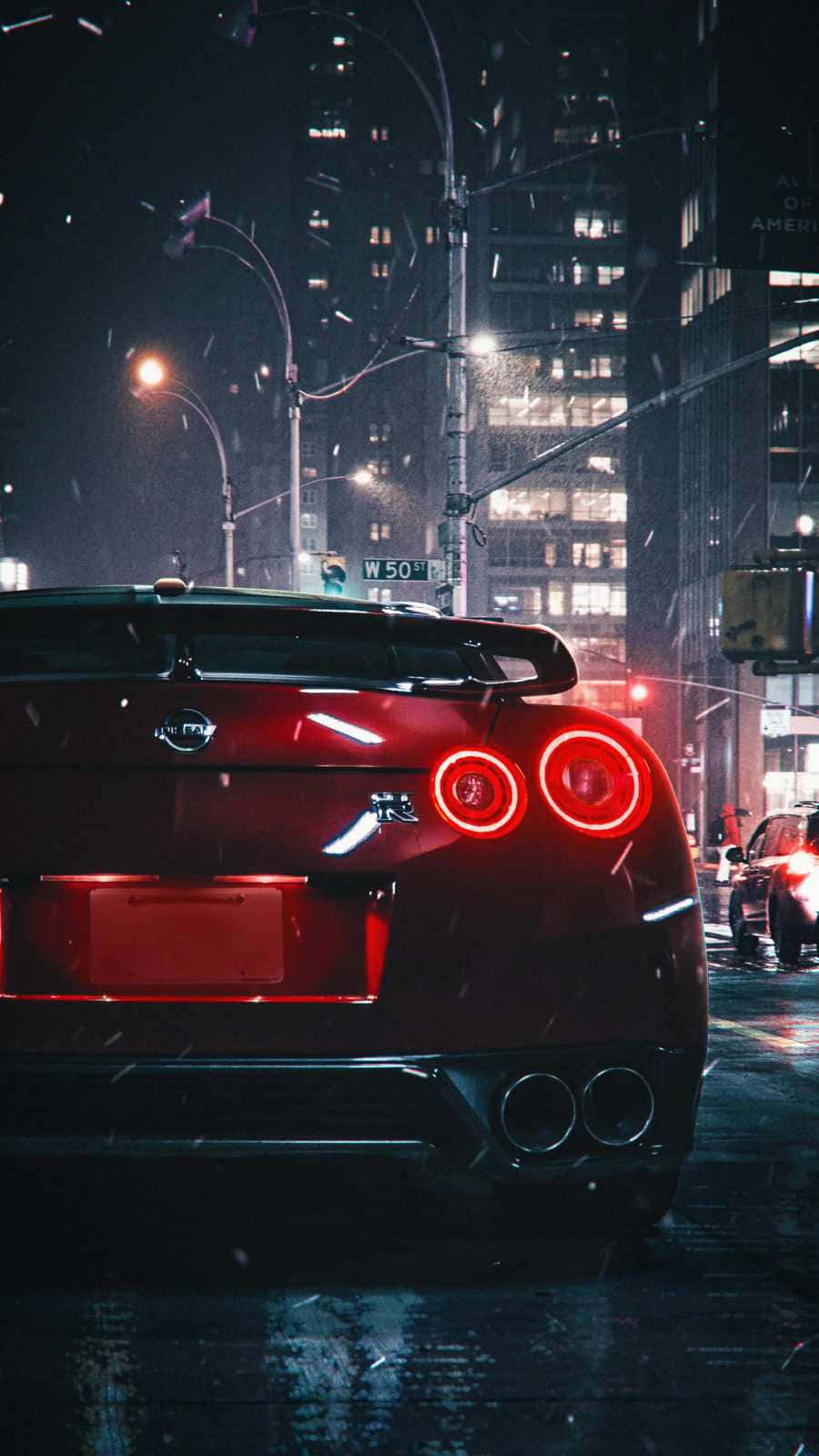 The Nissan Gtr - Sleek, Stylish, And Ready To Race Wallpaper