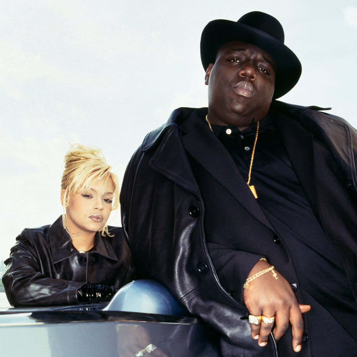 The Notorious B.i.g. & Faith Evans: An Iconic Hip-hop Duo Wallpaper