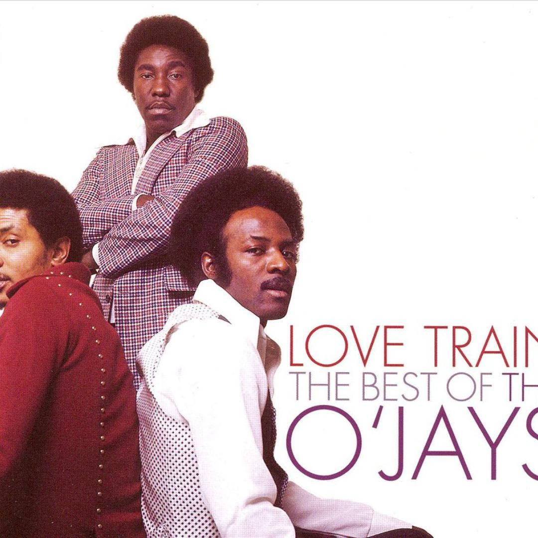 The O'jays - Time To Get Down Vintage Vinyl Wallpaper