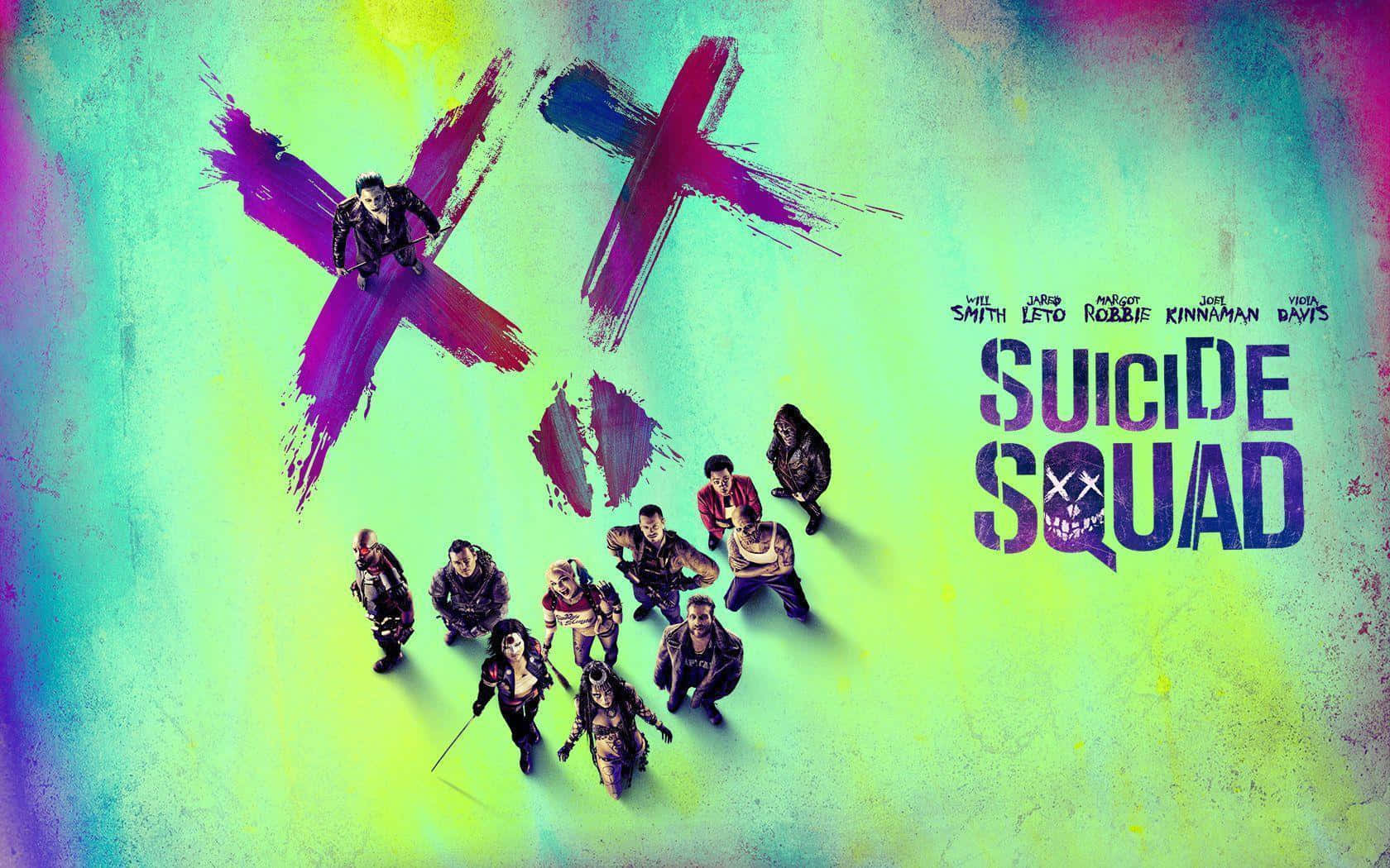 The Original Team Of The Suicide Squad Assembled Wallpaper