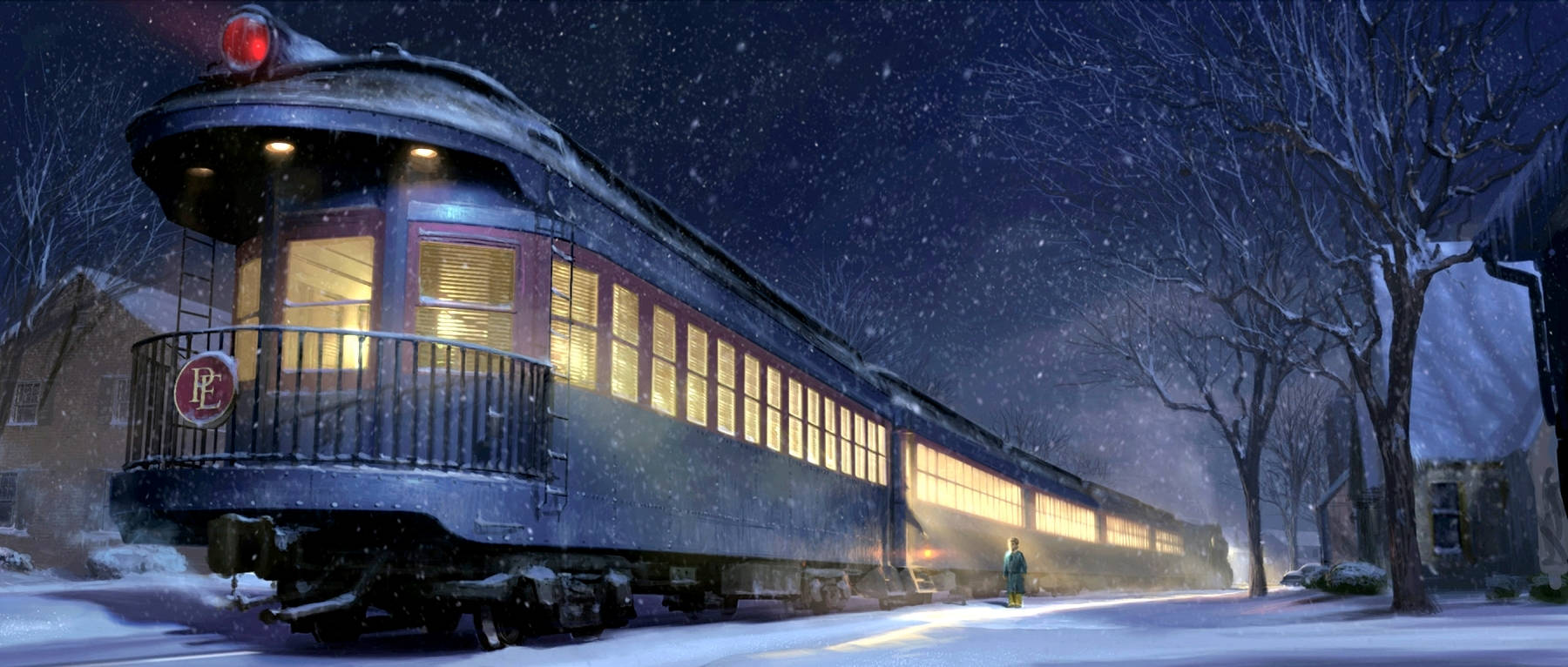 The Polar Express Frontal View Wallpaper