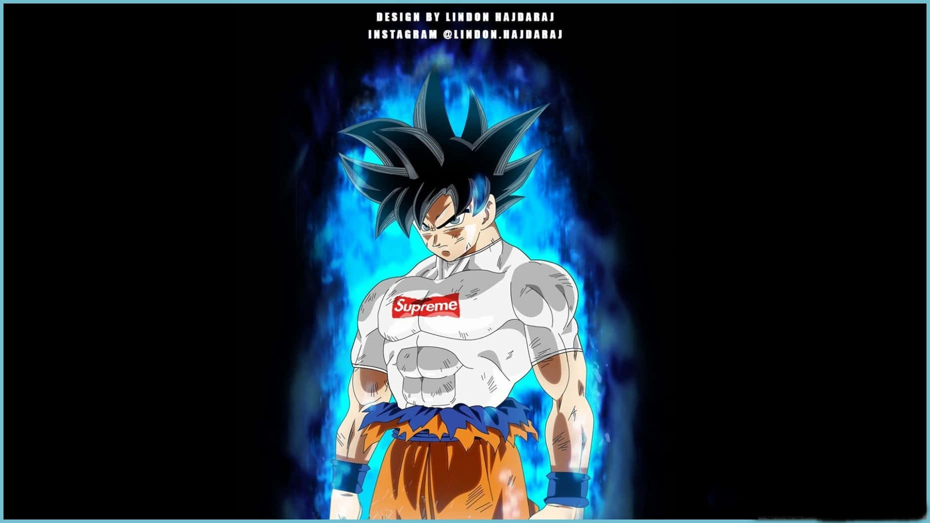 The Power Of Goku Supreme Wallpaper