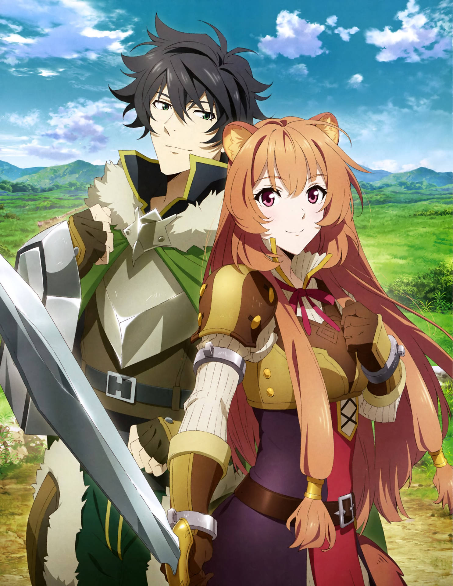 Download free The Rising Of The Shield Hero Naofumi And Raphtalia Wallpaper  - MrWallpaper.com