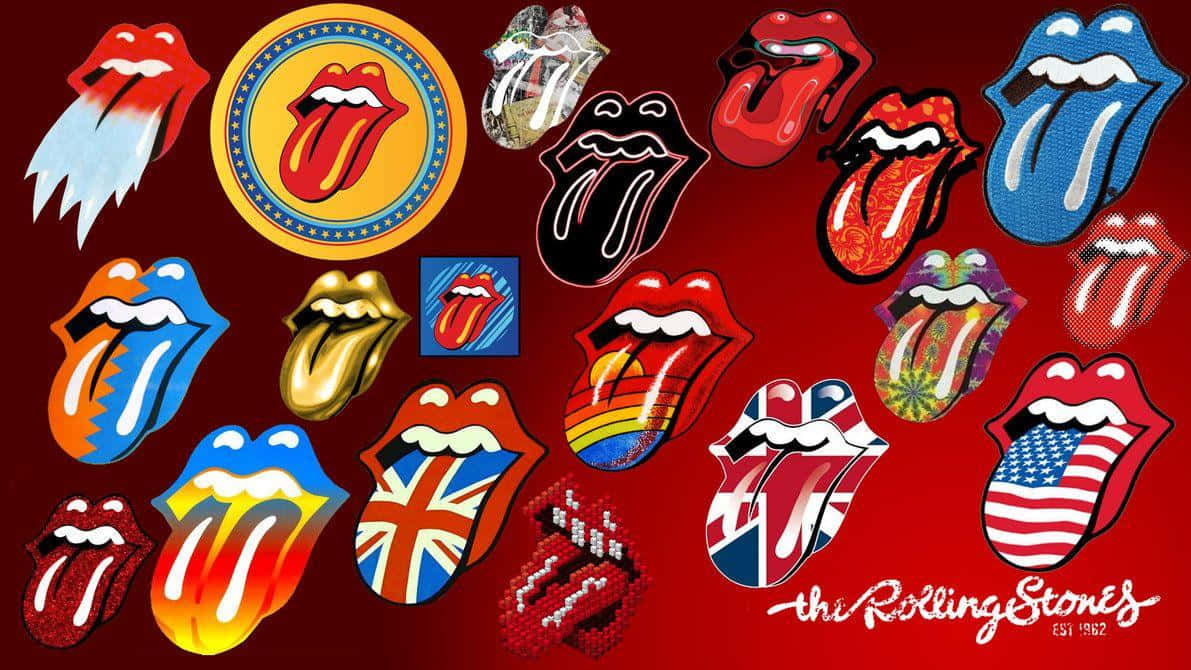 The Rolling Stones Tongue Out Wallpaper